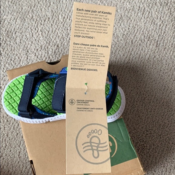 NWT Kamik toddler sandals - Picture 4 of 4